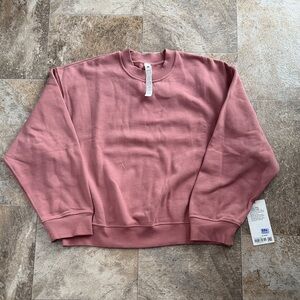 NWT lululemon Women's Steady State Oversized Crew | Sz L